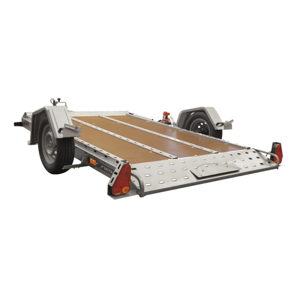 Remorque timon pliable porte-moto / porte-quad MOTOQUAD 266 750 kg